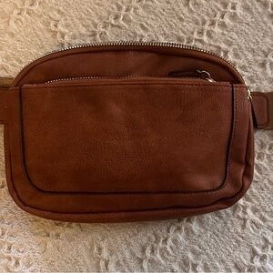 Brown Leather Men's Bag